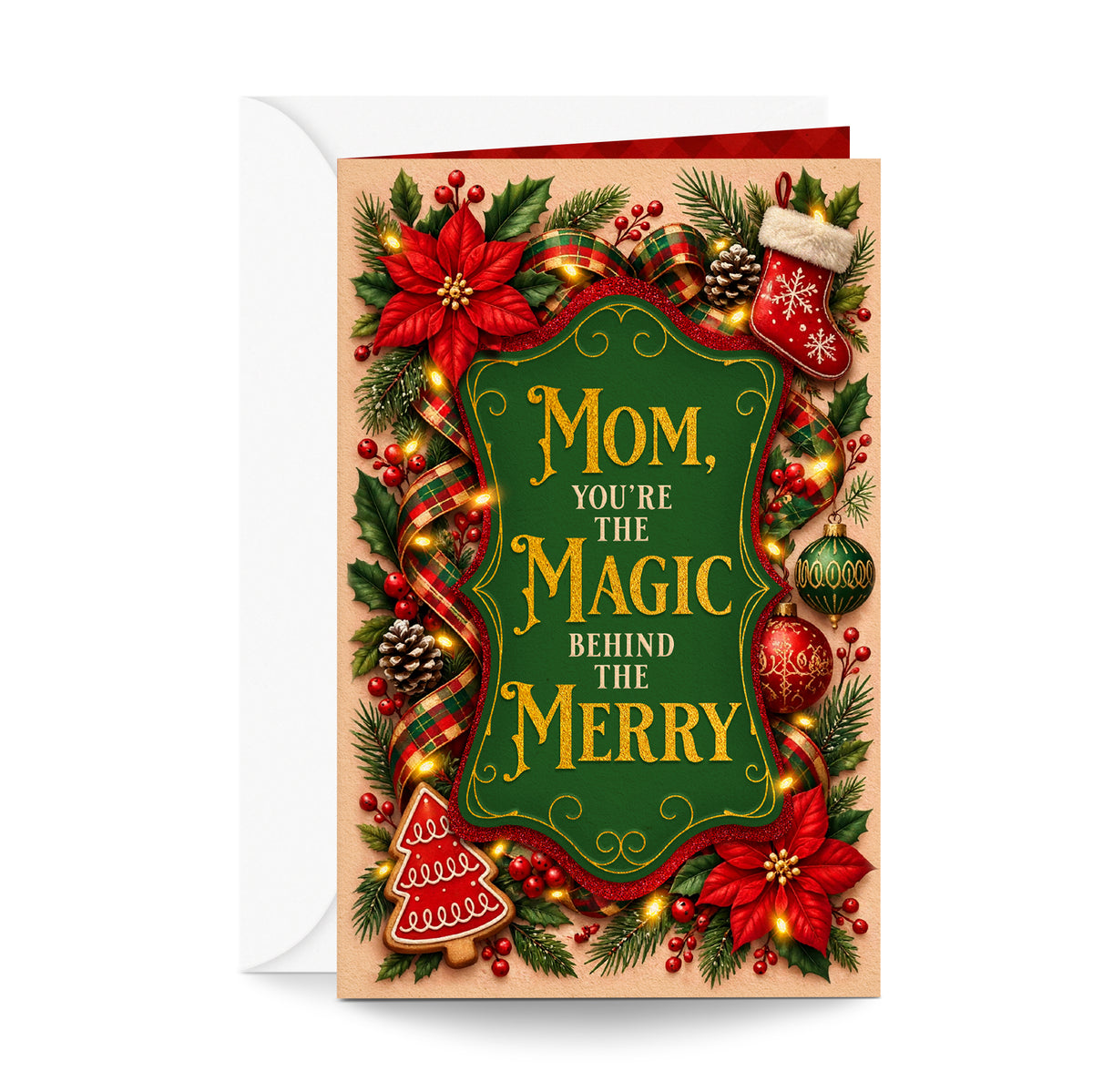 Mom Christmas Card — front