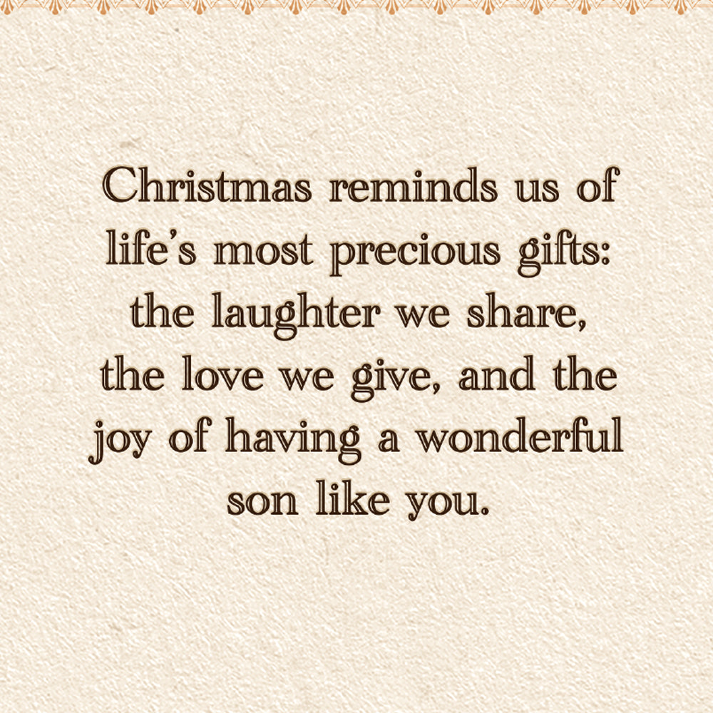 Son Christmas Card