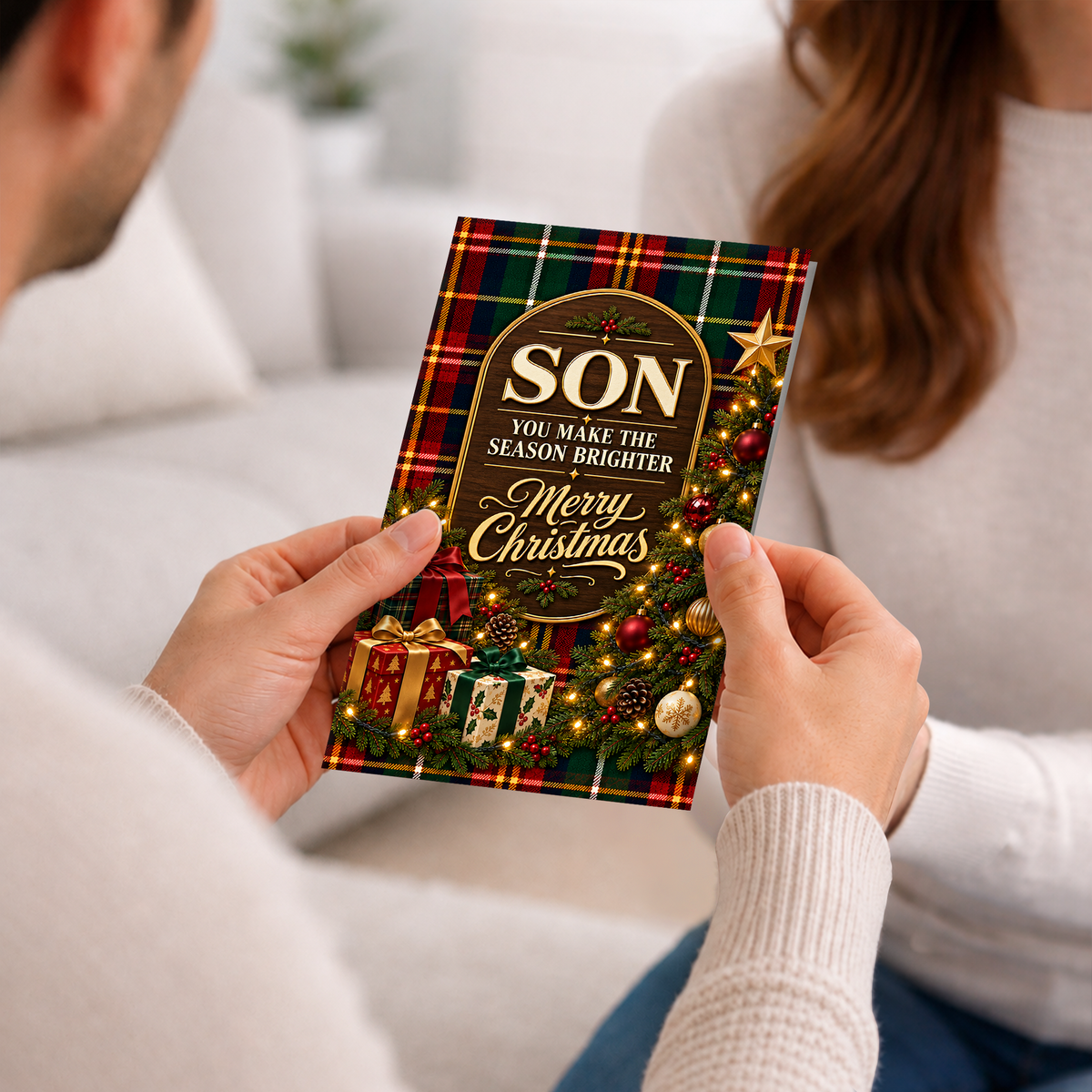 Son Christmas Card — lifestyle1