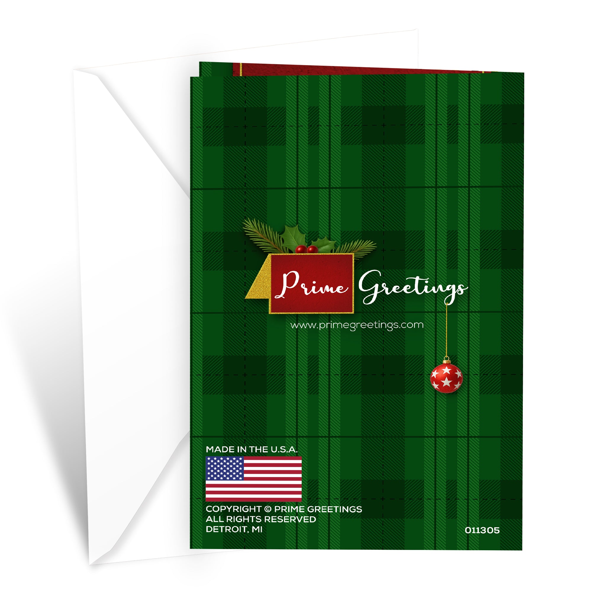 Son and Daughter in Law Christmas Card