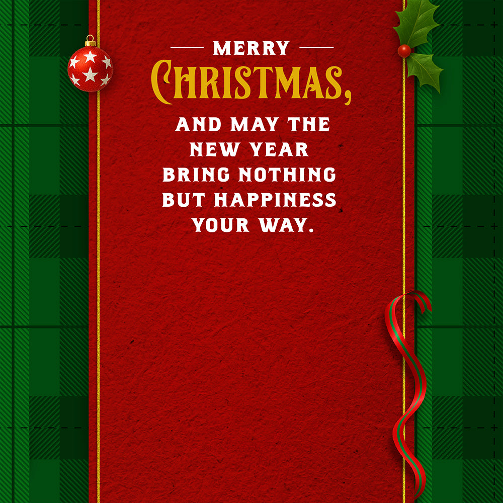 Son and Daughter in Law Christmas Card