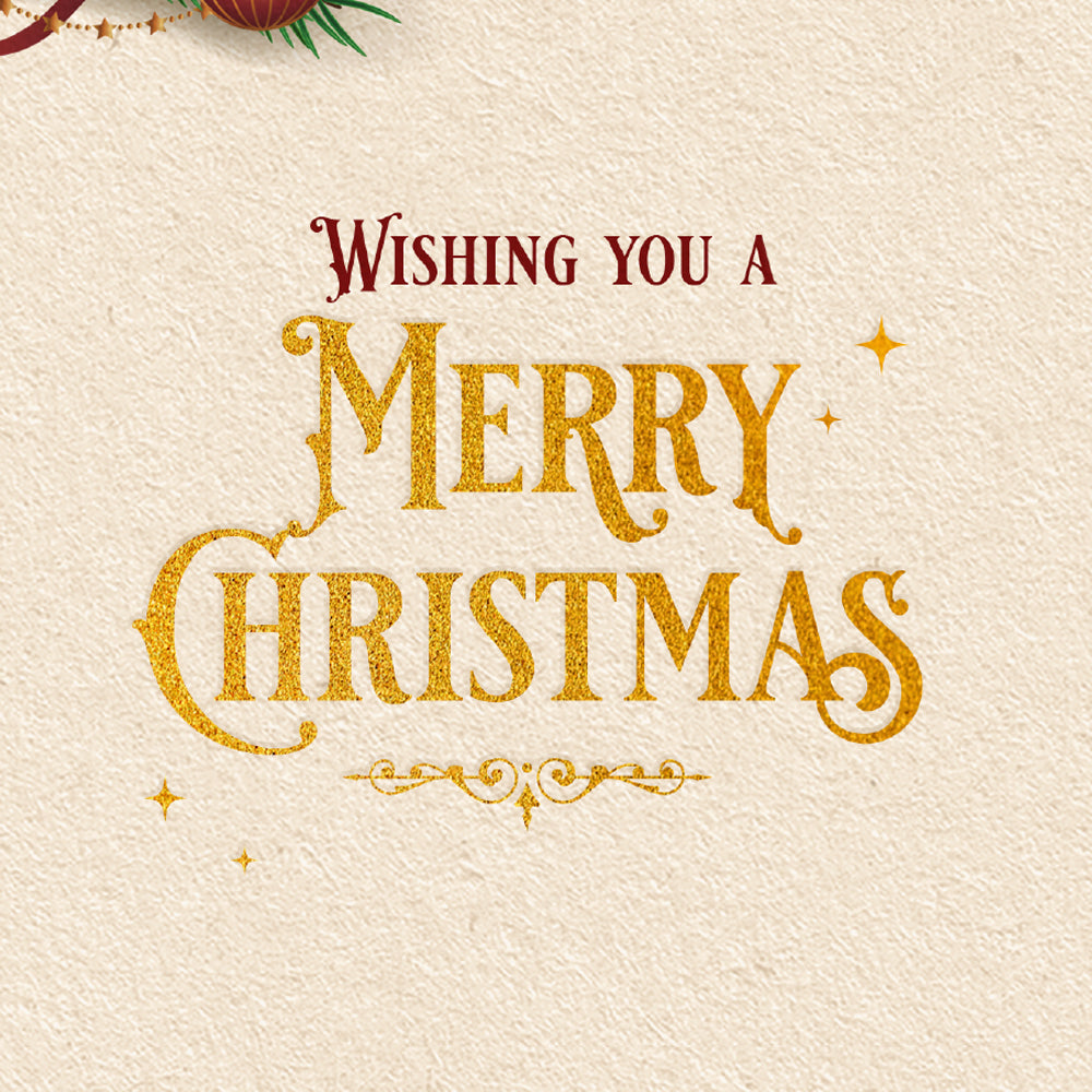 Granddaughter Christmas Card