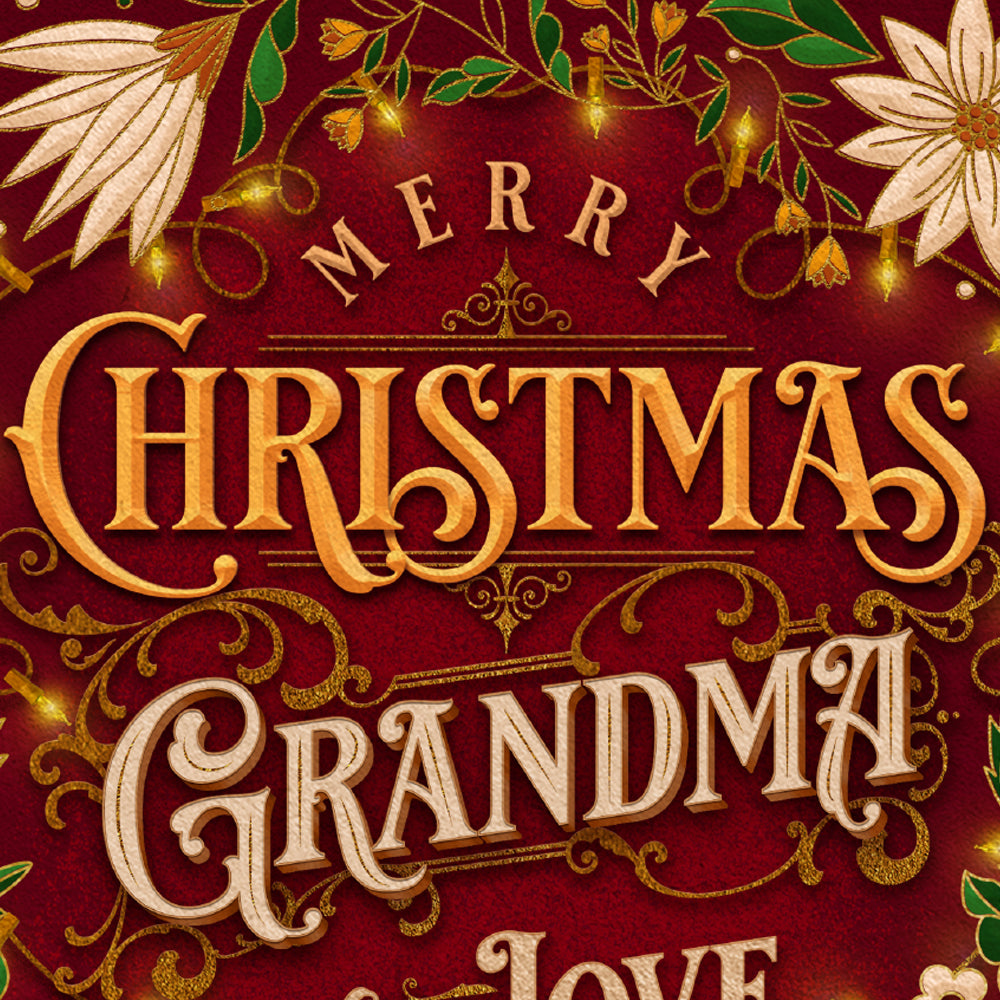 Grandma Christmas Card