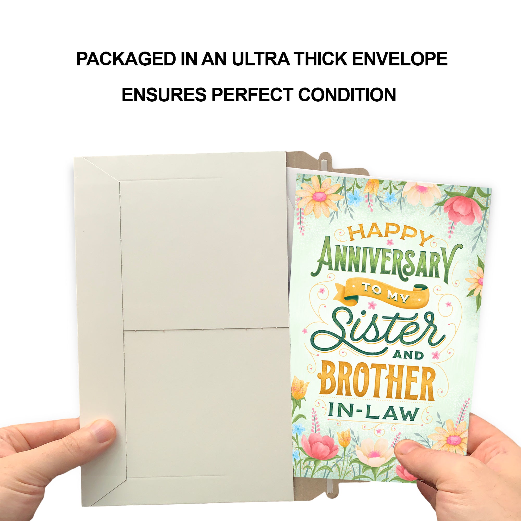 Sister & Brother In Law Anniversary Card