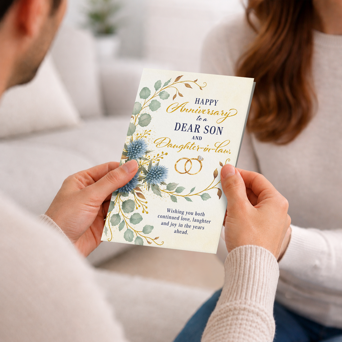 Anniversary Card For Son and Daughter In Law — lifestyle1