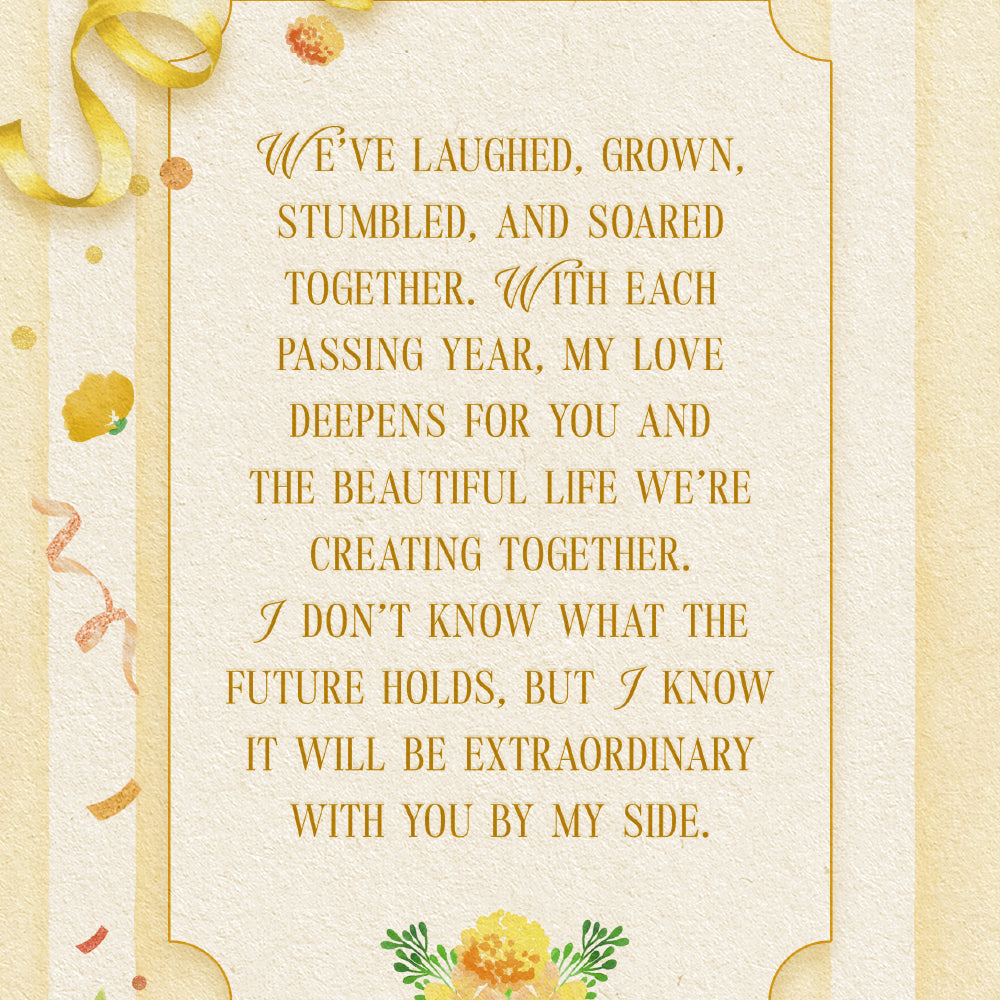 Romantic Anniversary Card