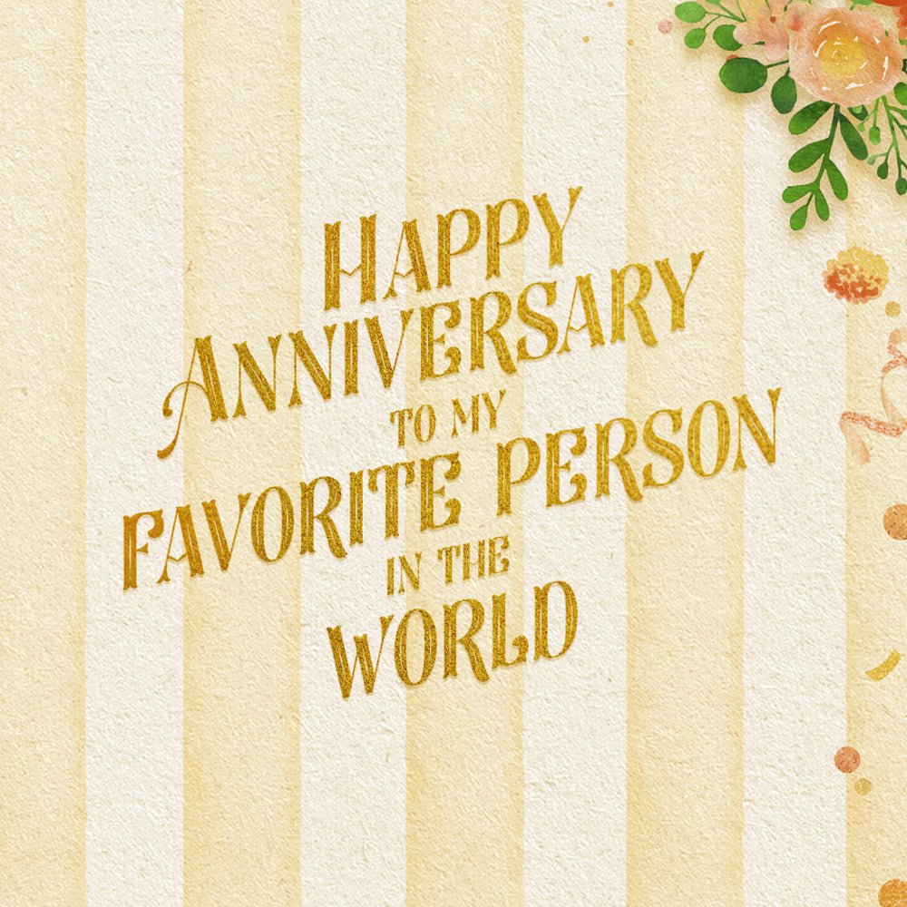 Romantic Anniversary Card