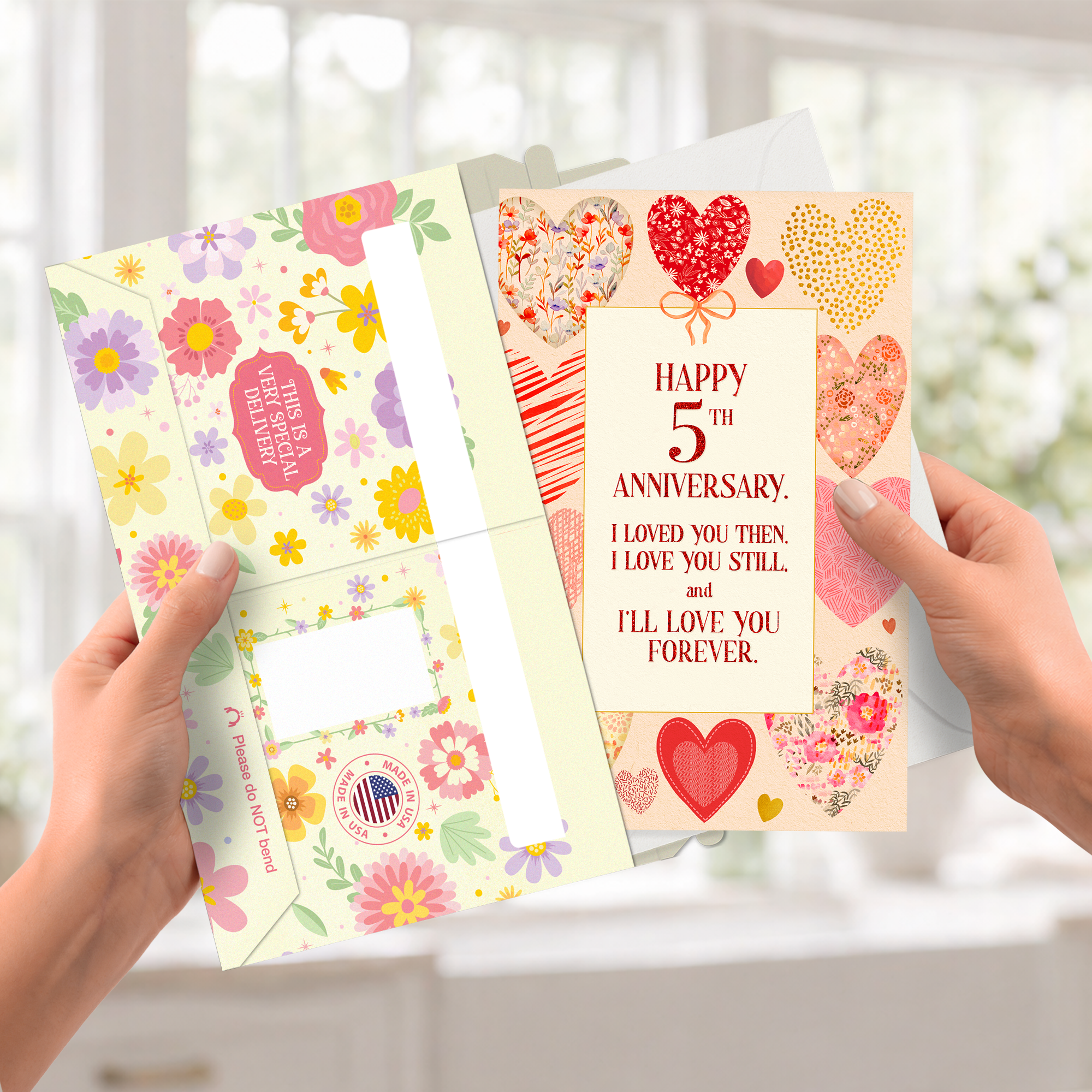 5th Anniversary Card