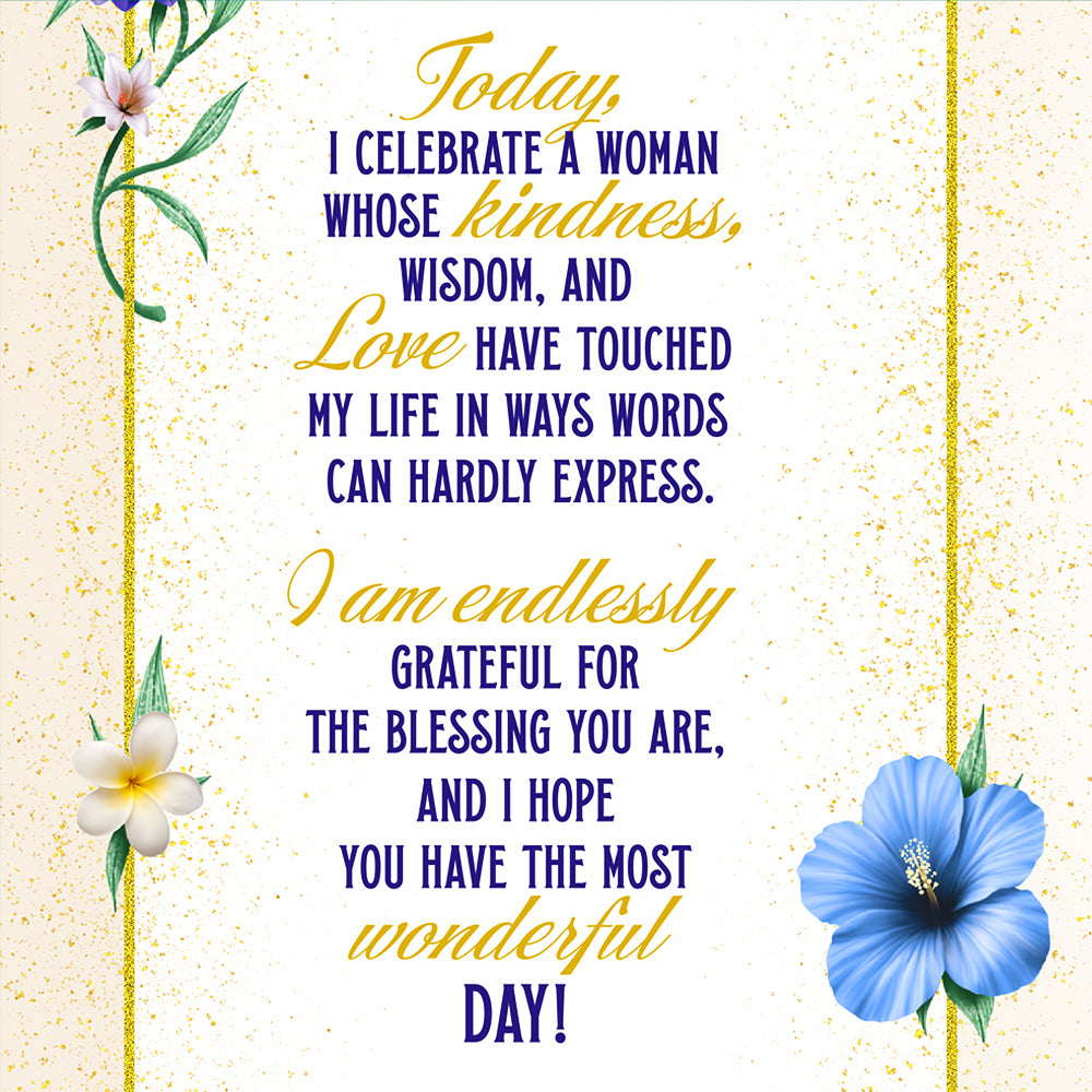 Mother In Law Birthday Card