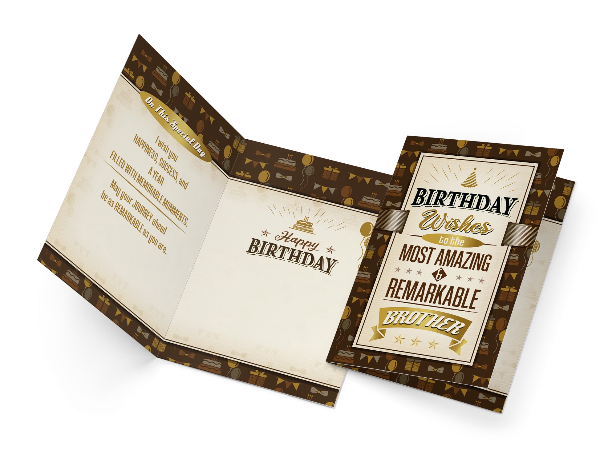 Brother Birthday Card