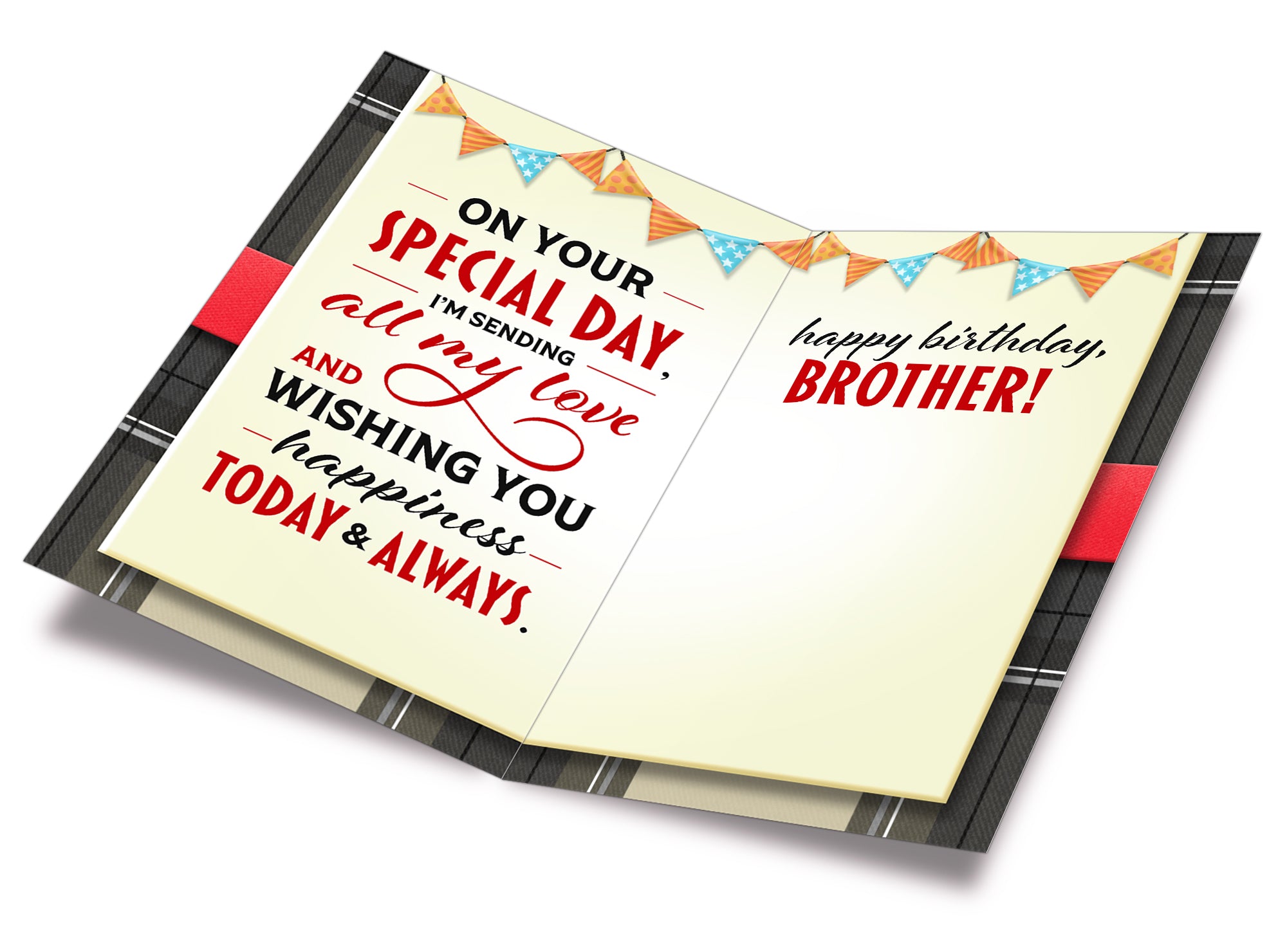 Brother Birthday Card