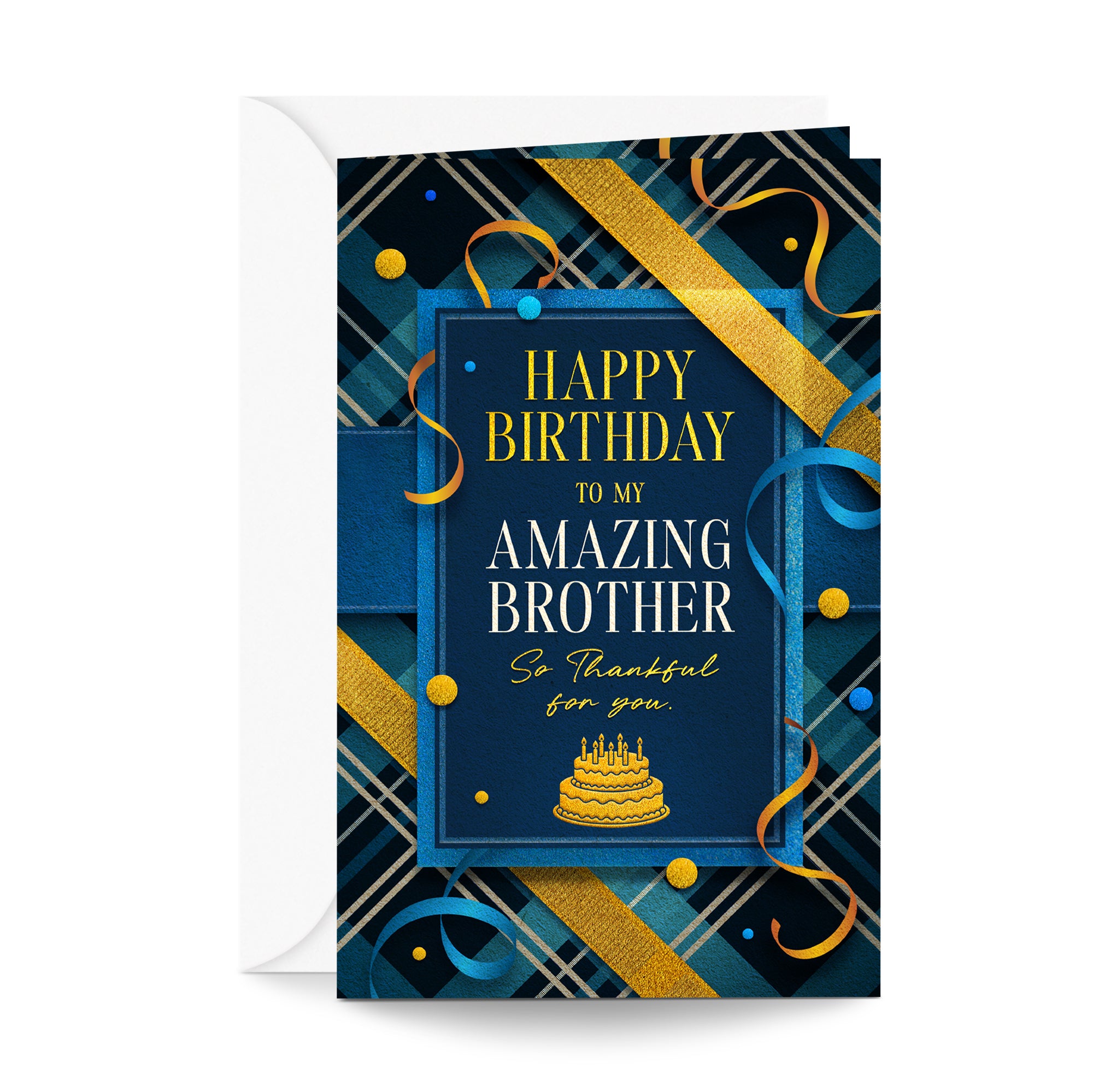 Brother Birthday Card