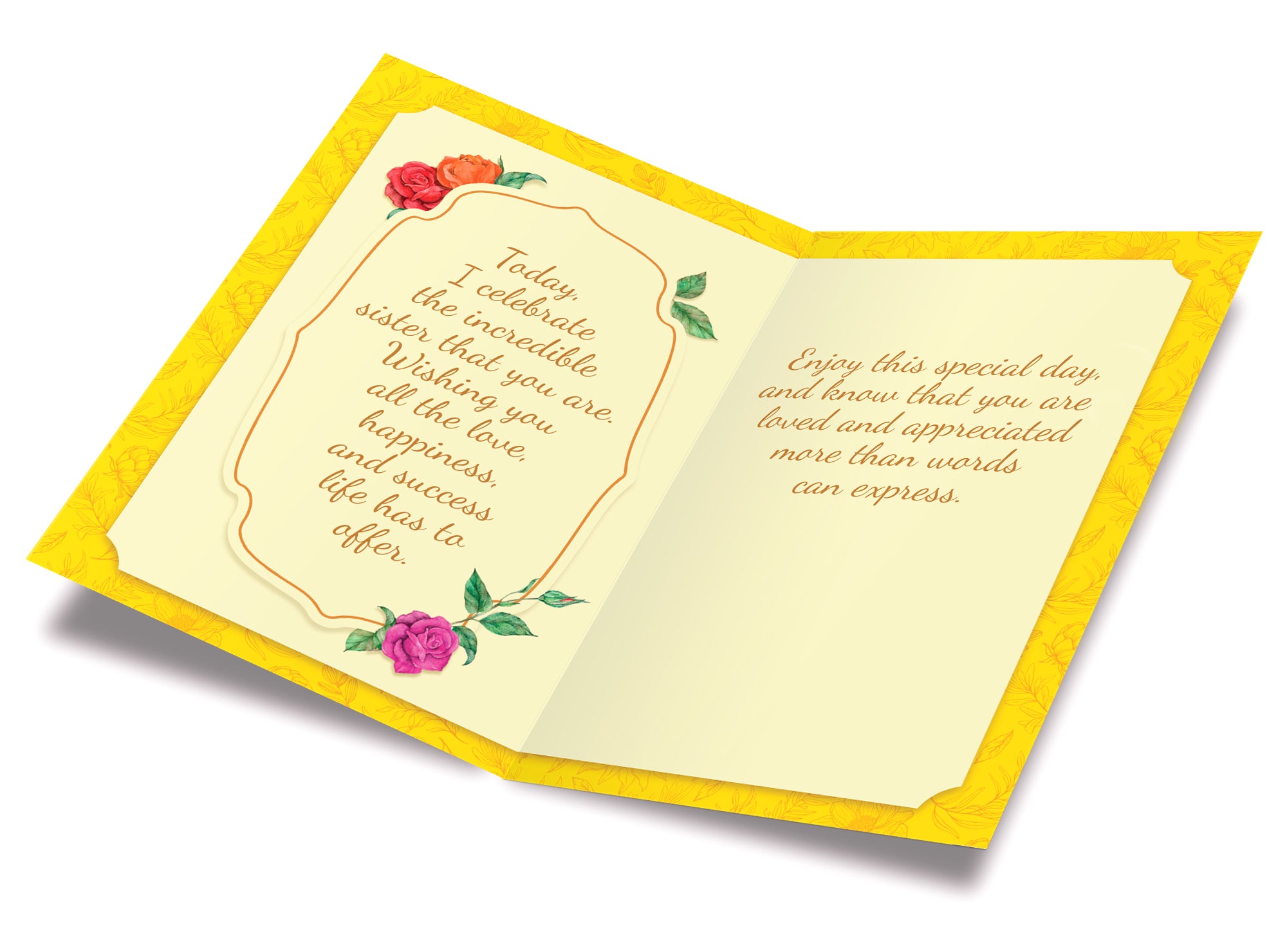 Sister Birthday Card