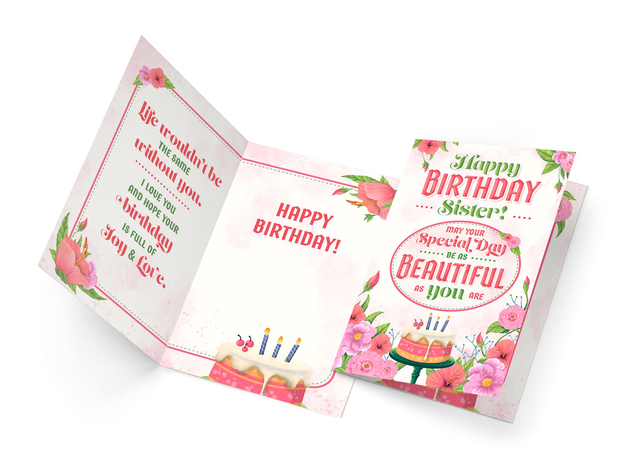 Sister Birthday Card