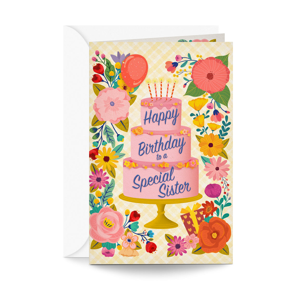 Sister Birthday Card — front