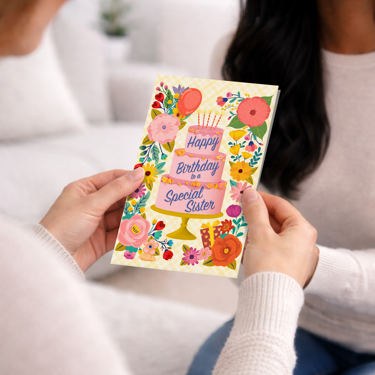 Sister Birthday Card — lifestyle1