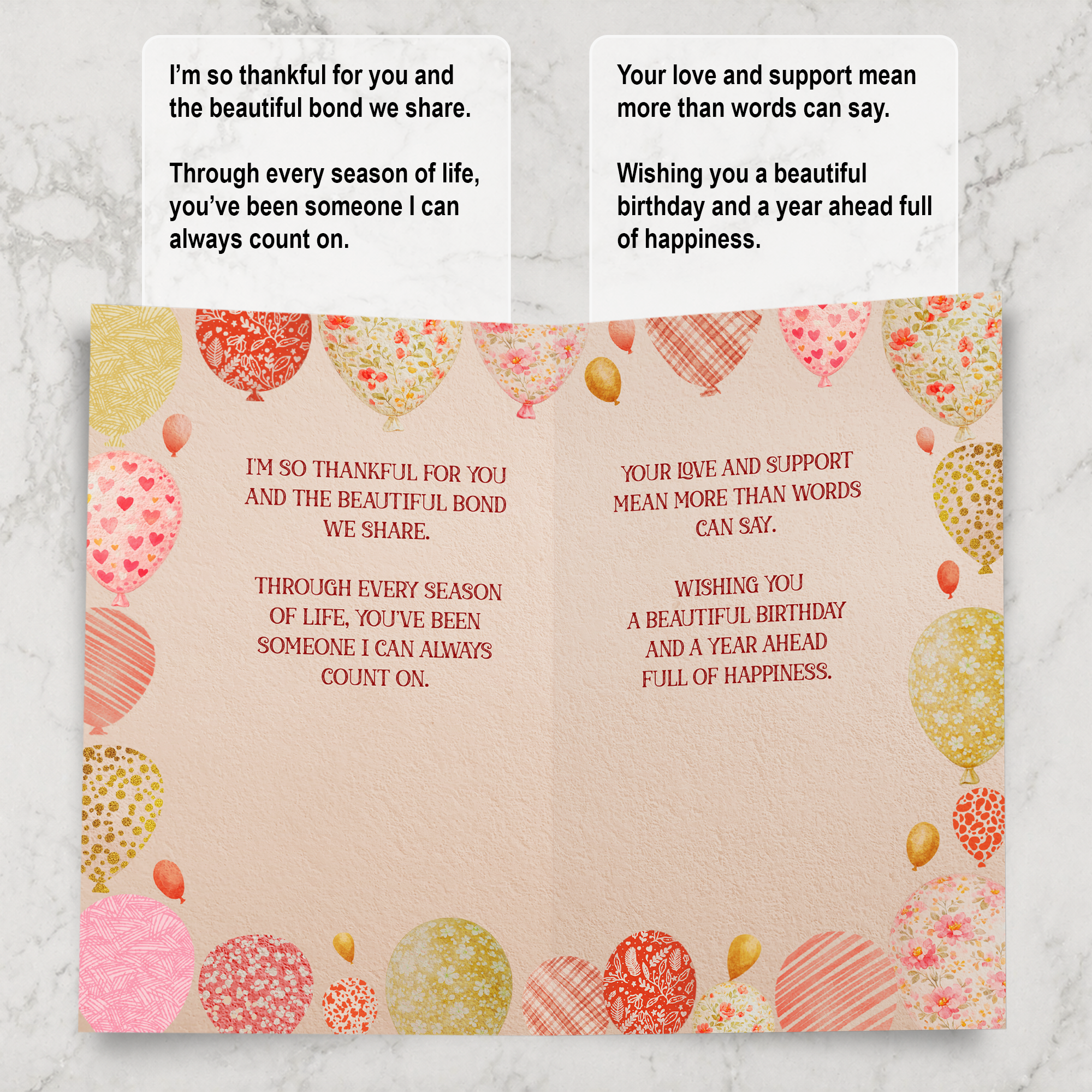Sister Birthday Card