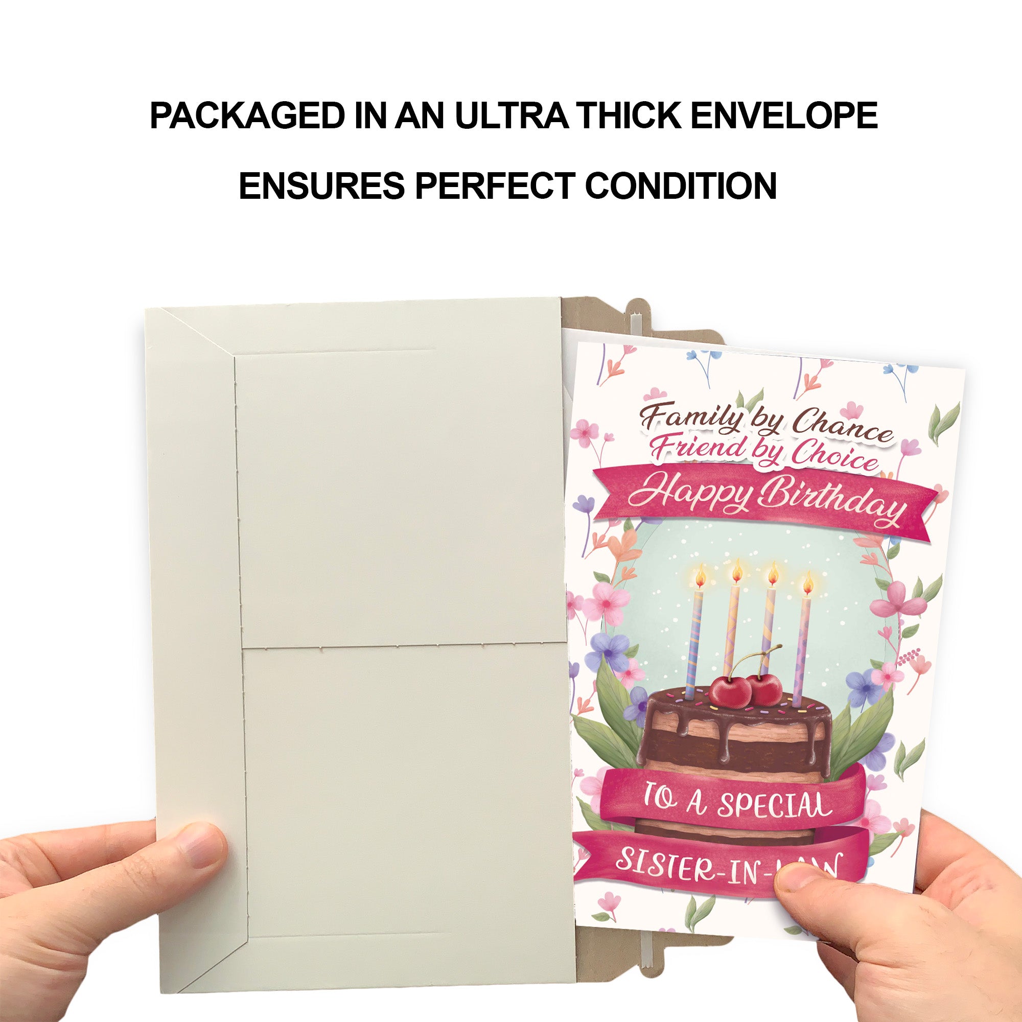 Sister In Law Birthday Card