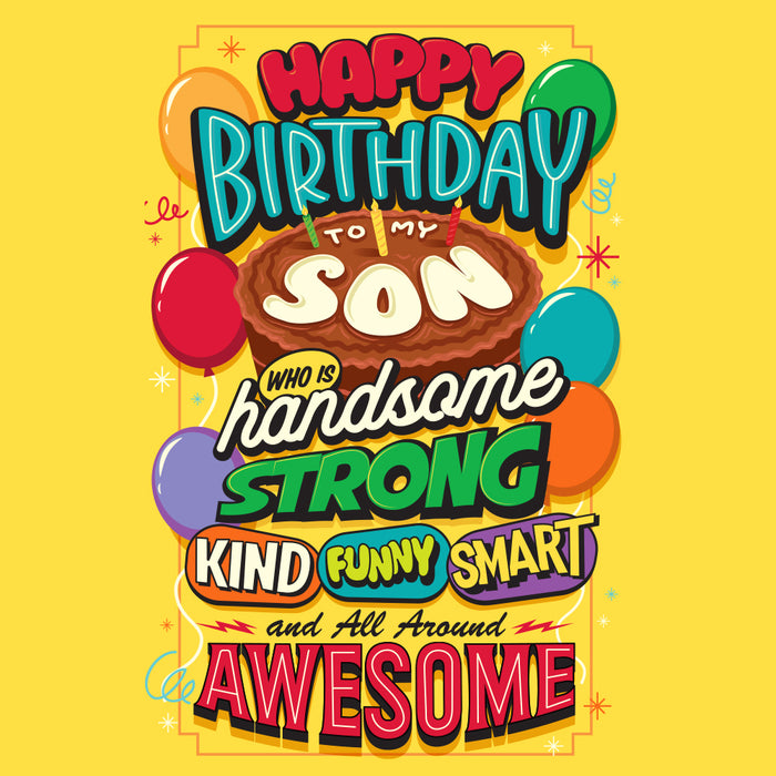 Birthday Card For Son