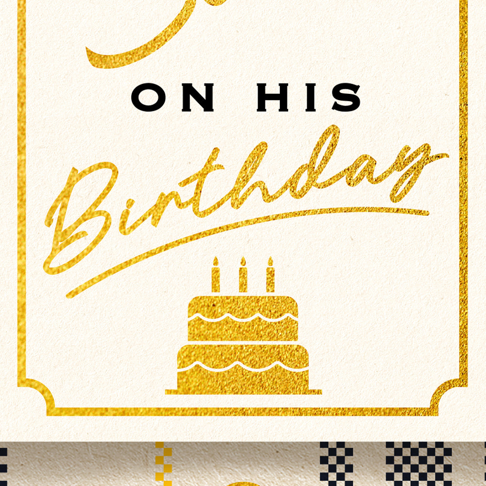 Birthday Card For Son