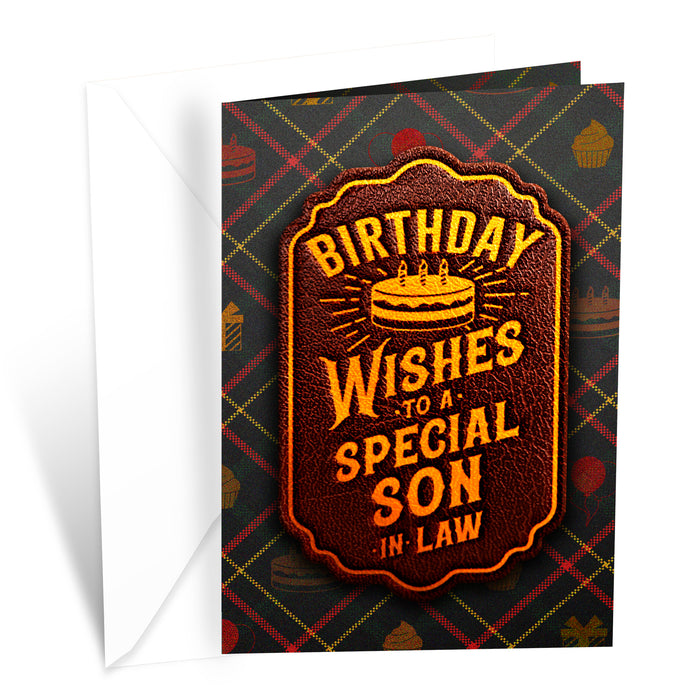 Son In Law Birthday Card