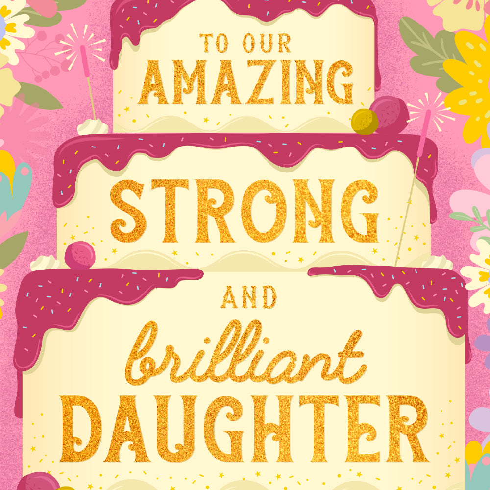 Daughter Birthday Card