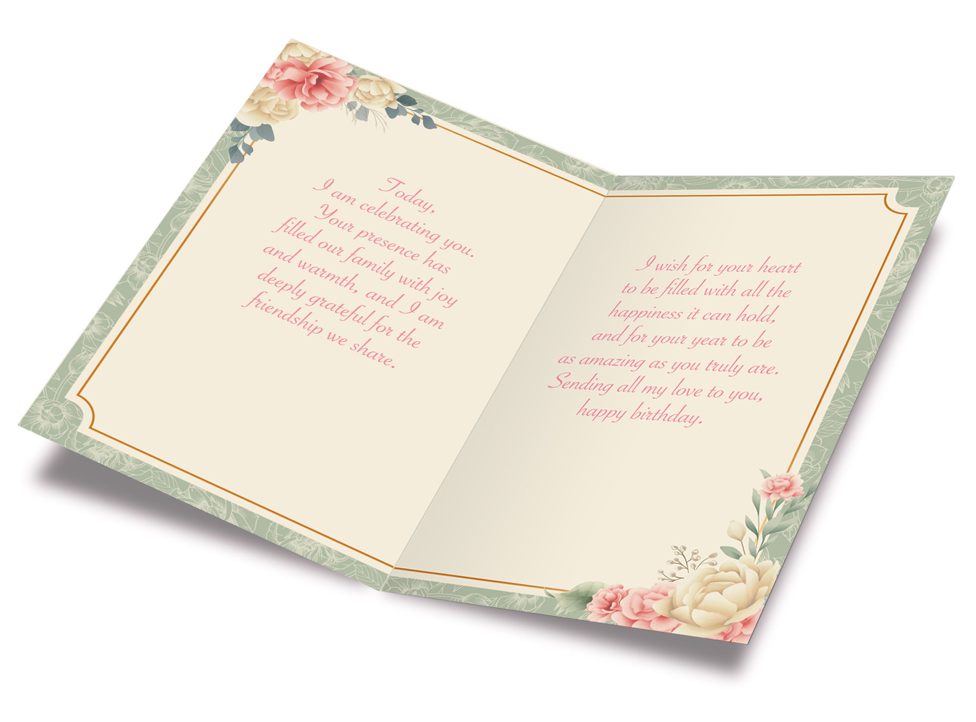 Daughter In Law Birthday Card