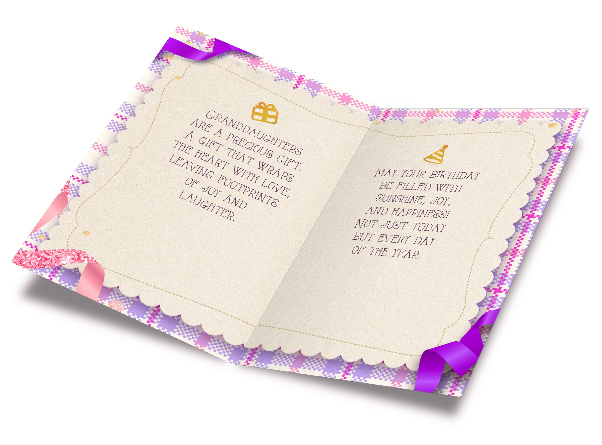 Happy Birthday Card For Granddaughter