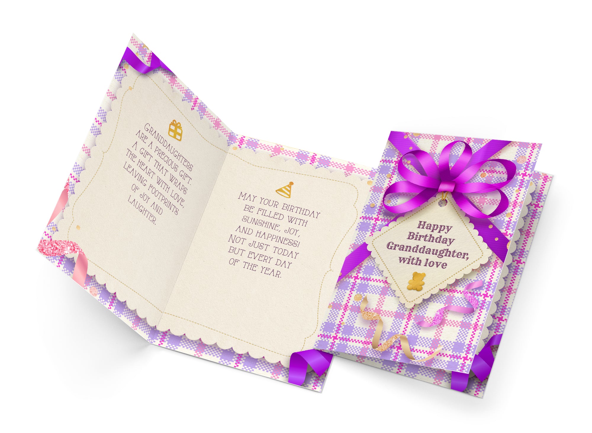 Happy Birthday Card For Granddaughter