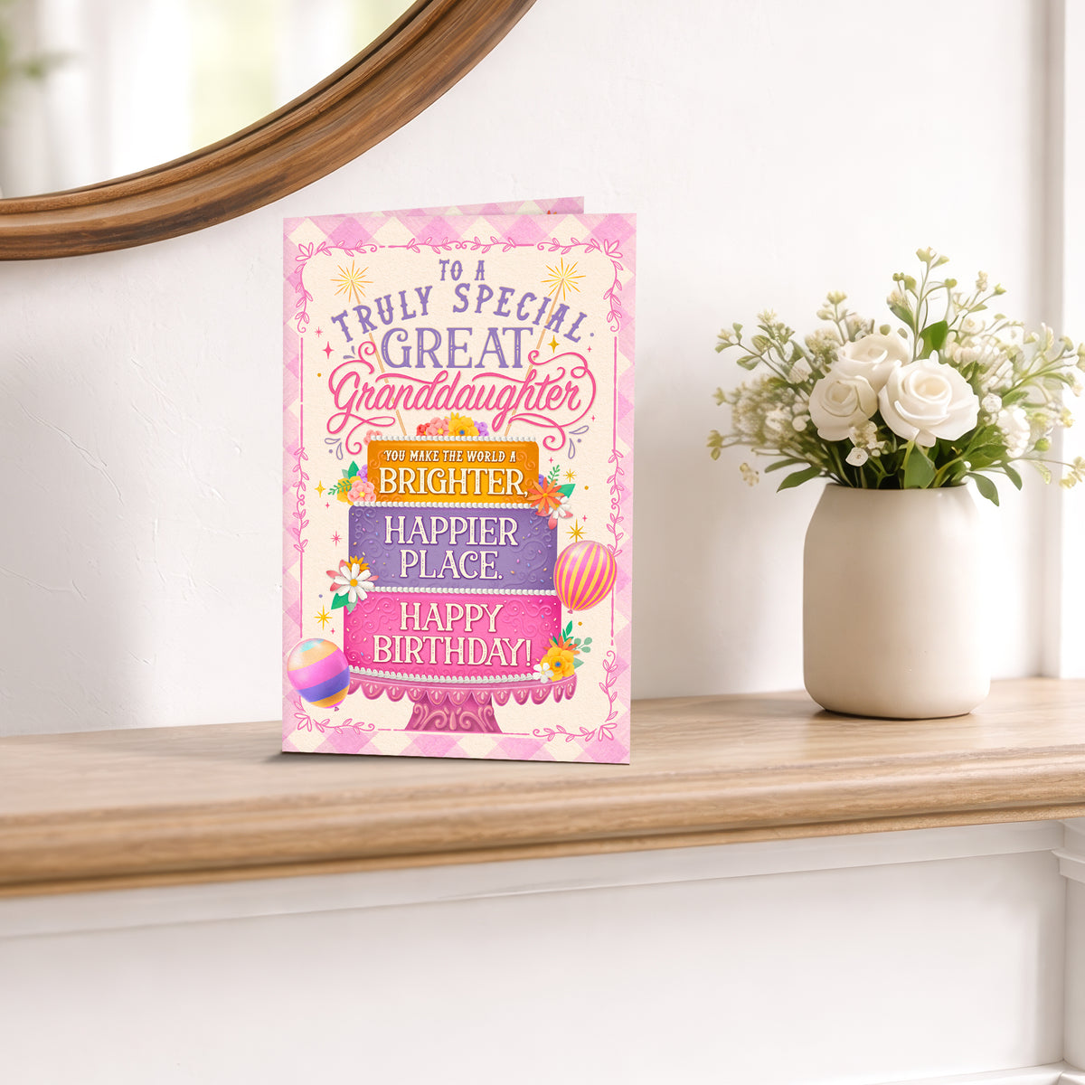 Great Granddaughter Birthday Card — lifestyle3