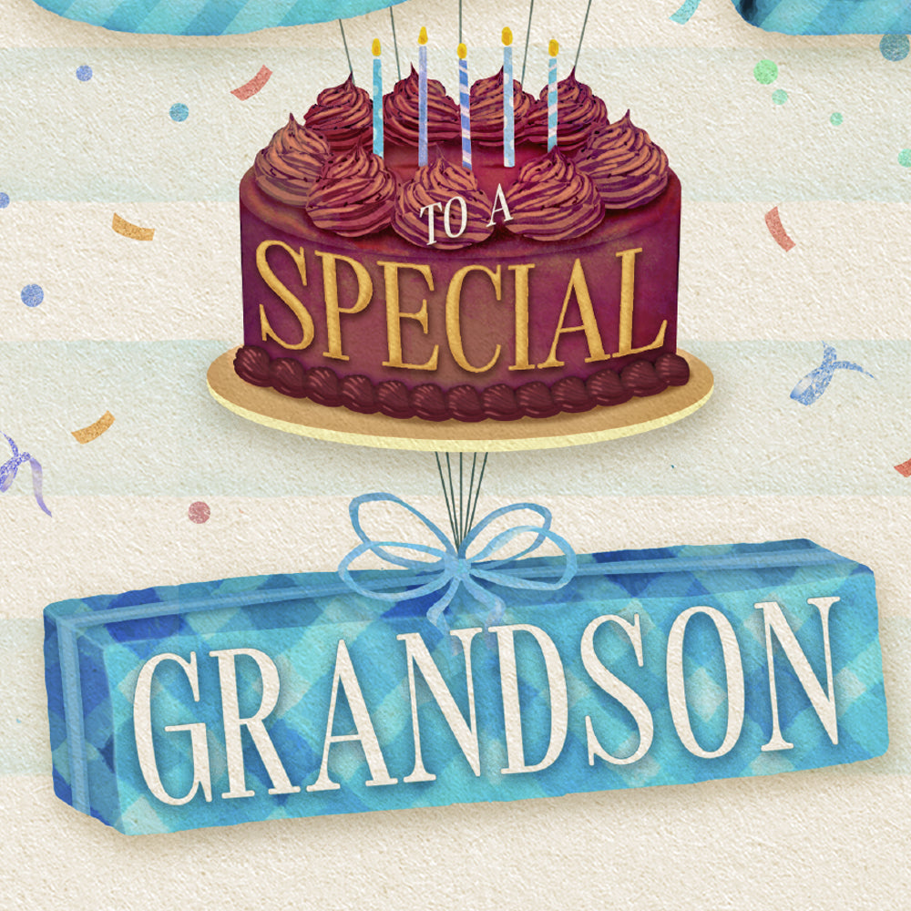 Grandson Birthday Card