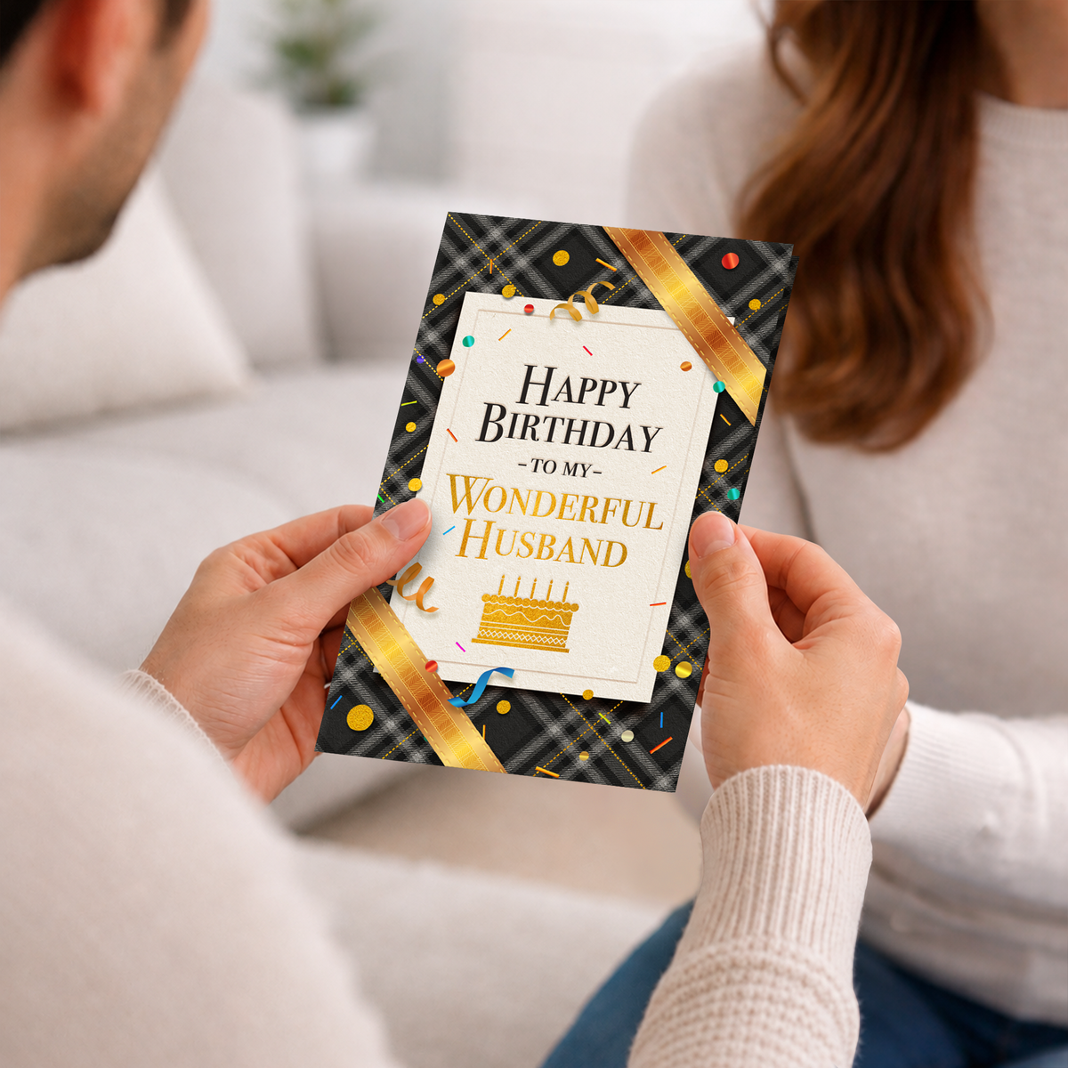 Husband Birthday Card — lifestyle1