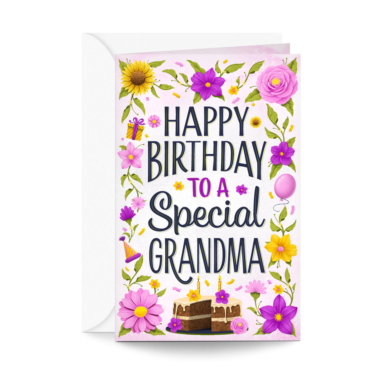 Grandma Birthday Card — front