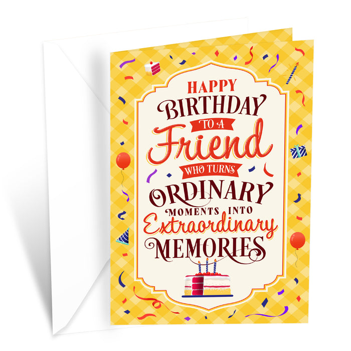 Friend Birthday Card