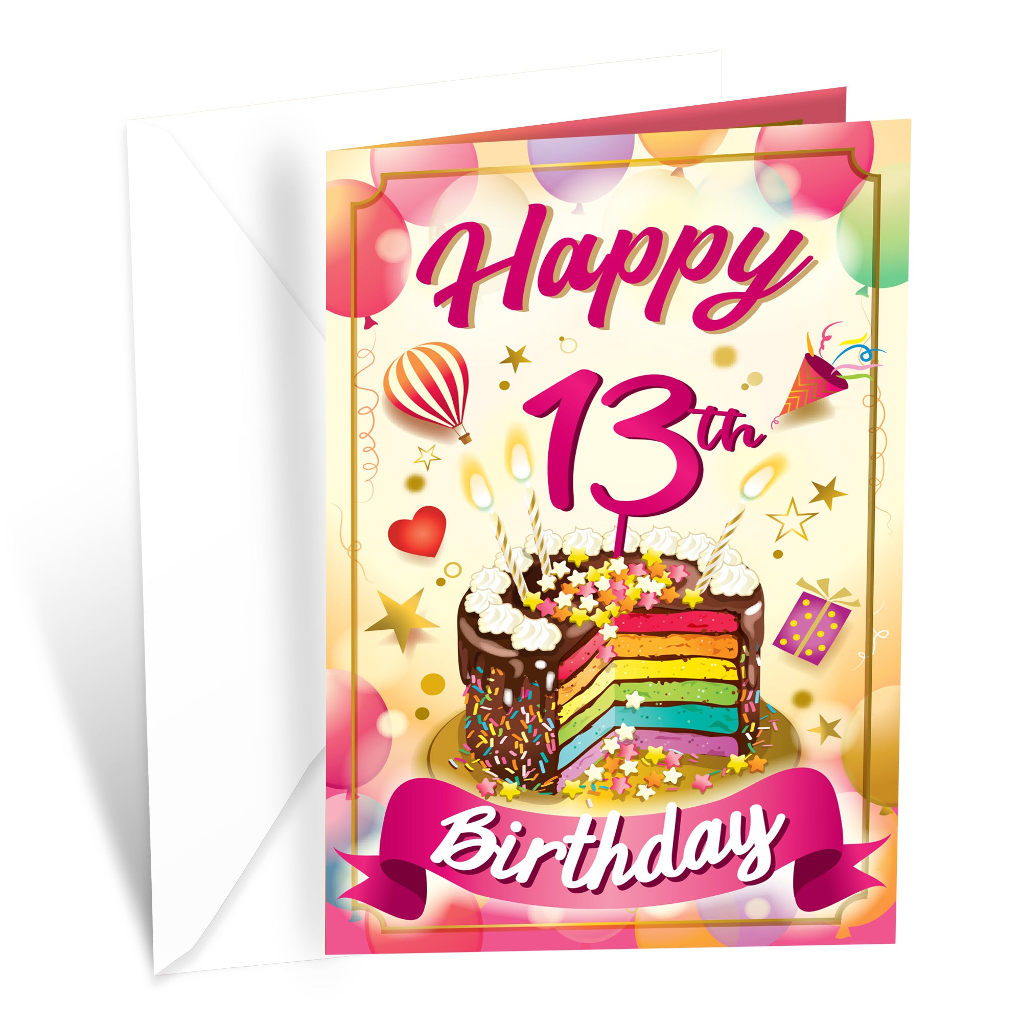 13th Birthday Card