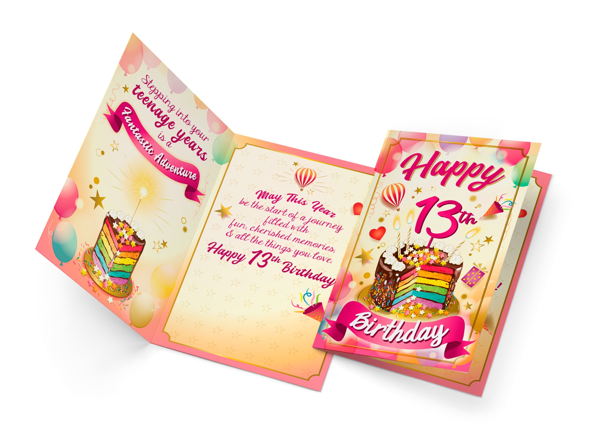 13th Birthday Card