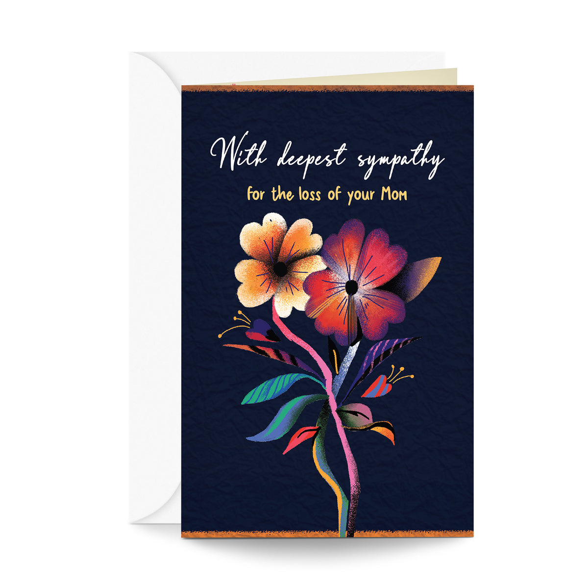 Sympathy Card For Loss of Mom — front