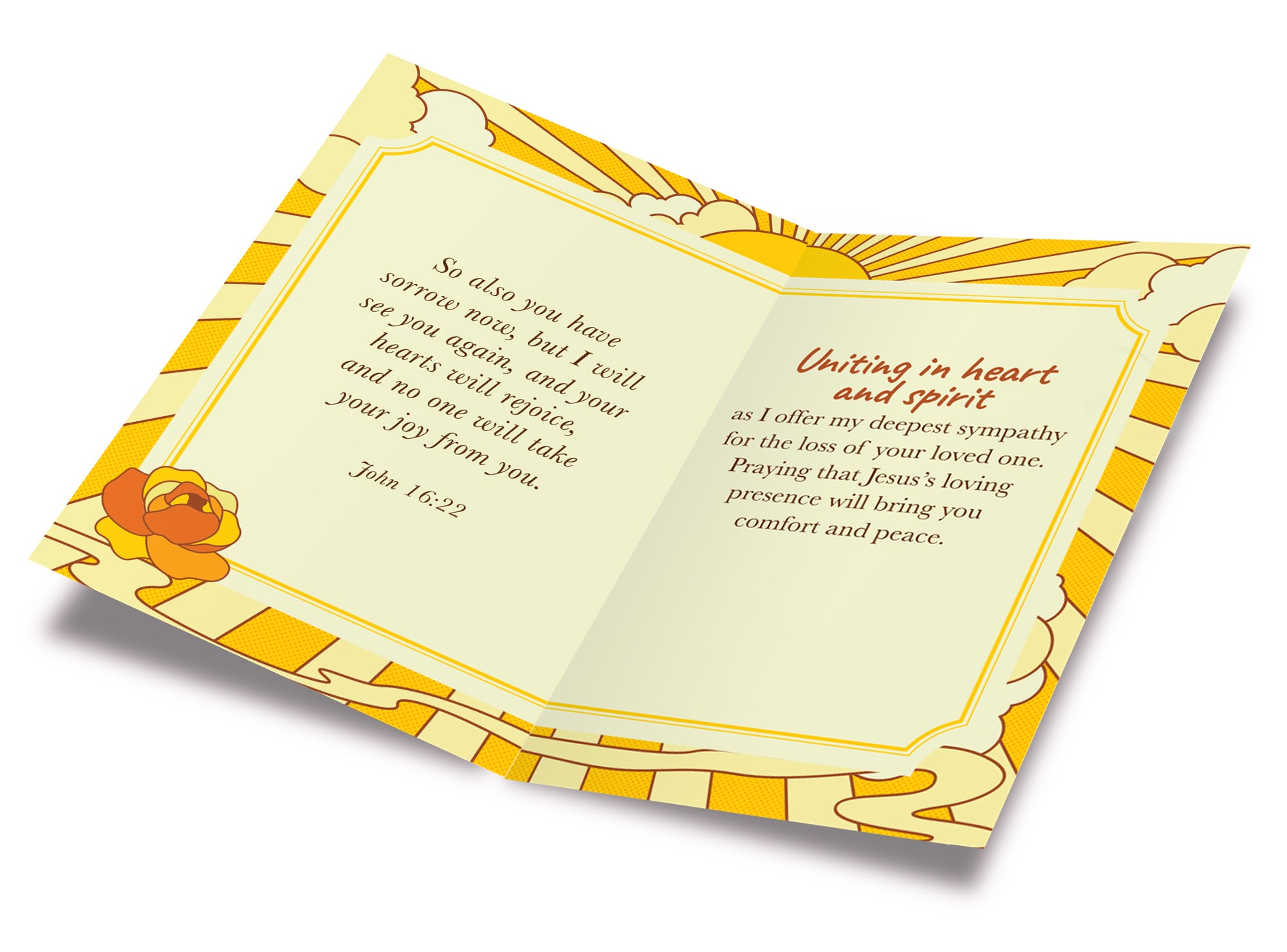 Religious Sympathy Card
