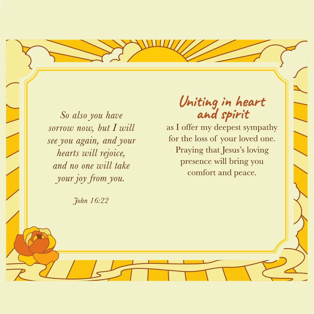 Religious Sympathy Card