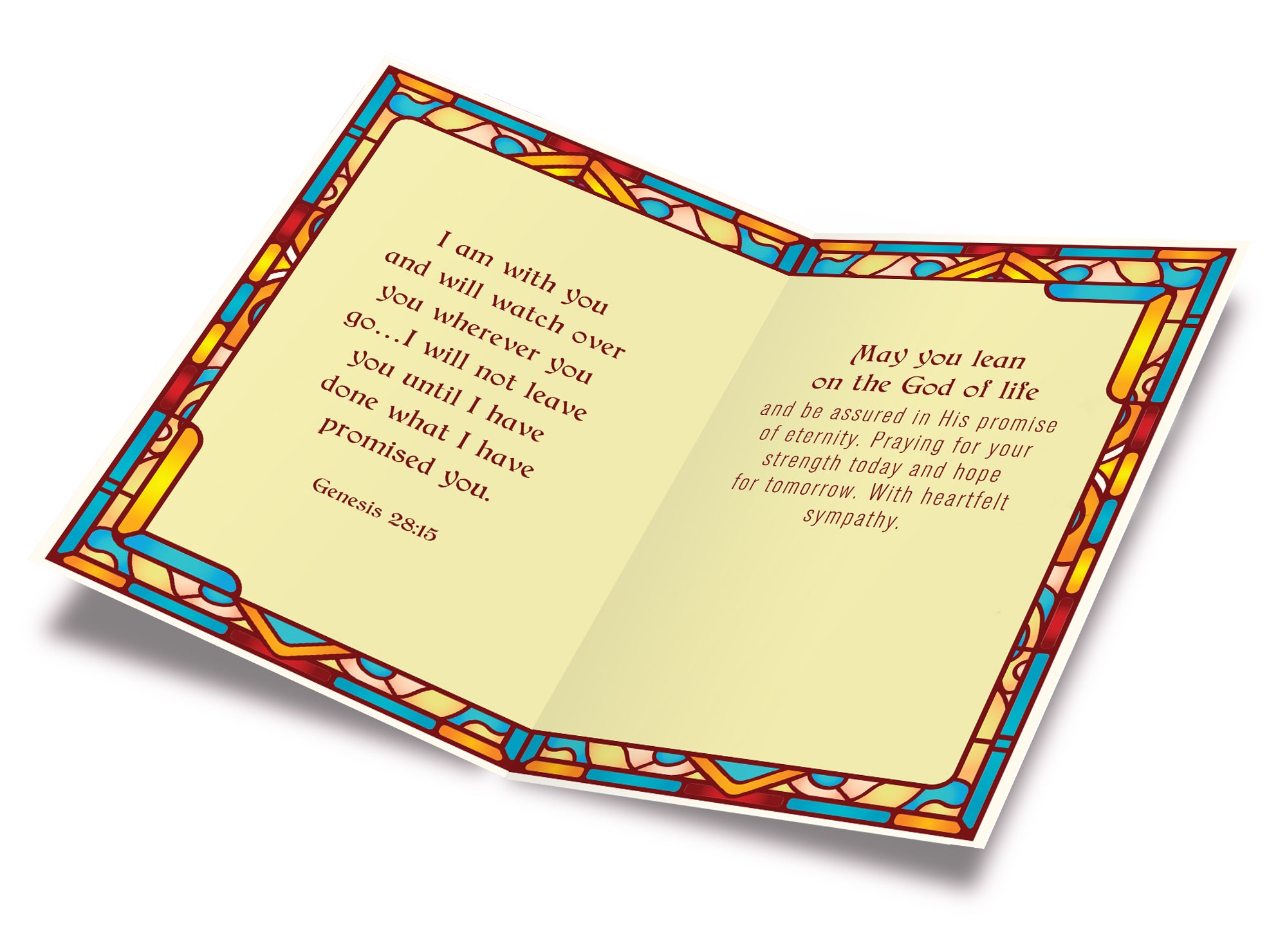 Religious Sympathy Card