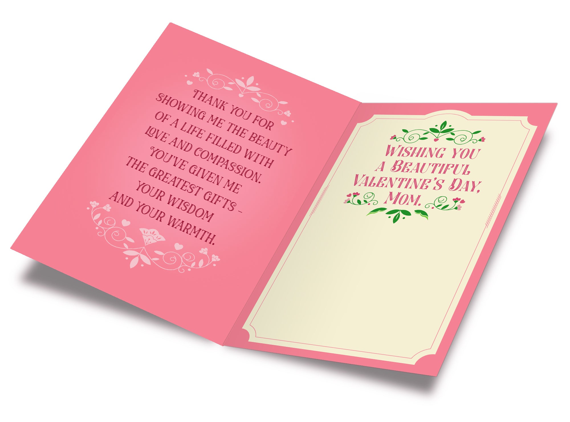 Mom Valentine's Card