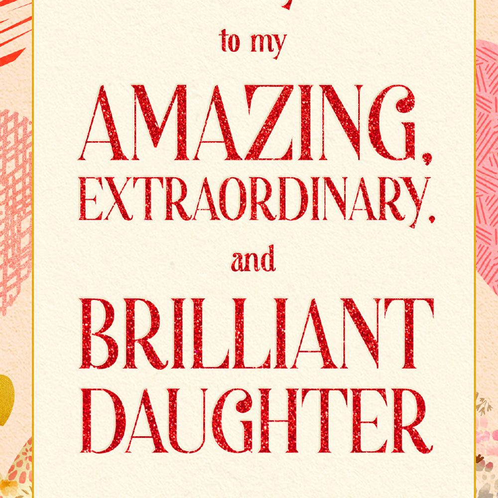 Daughter Valentine's Card