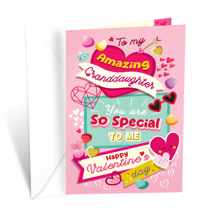 Valentine's Day Card For Granddaughter