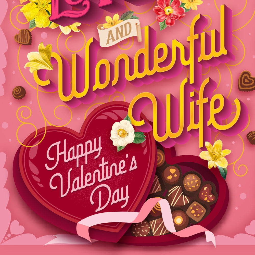 Wife Valentine's Day Card