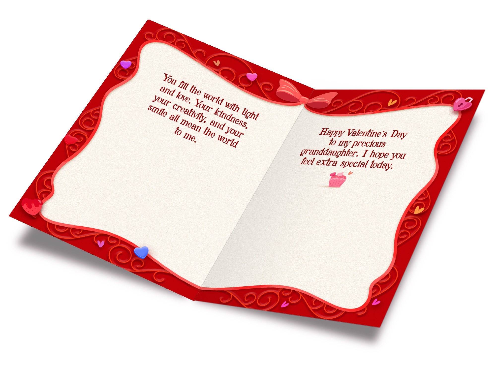 Granddaughter Valentine's Card