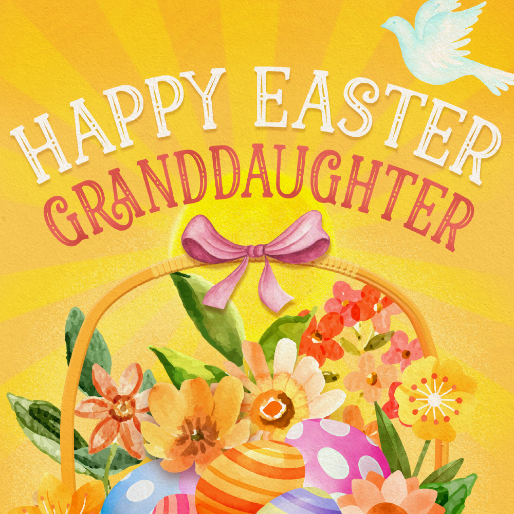 Easter Card For Granddaughter