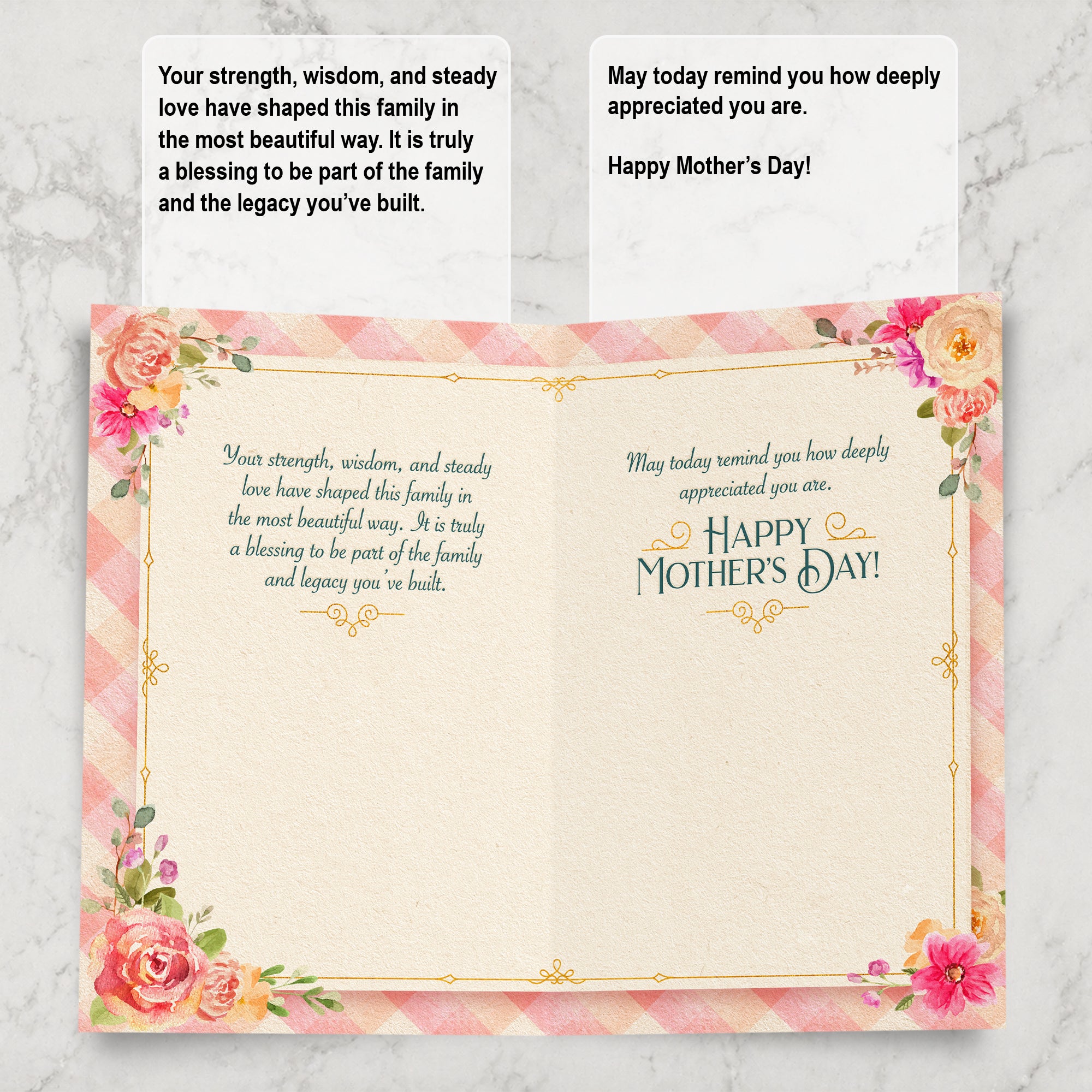 Mother In Law Mother's Day Card