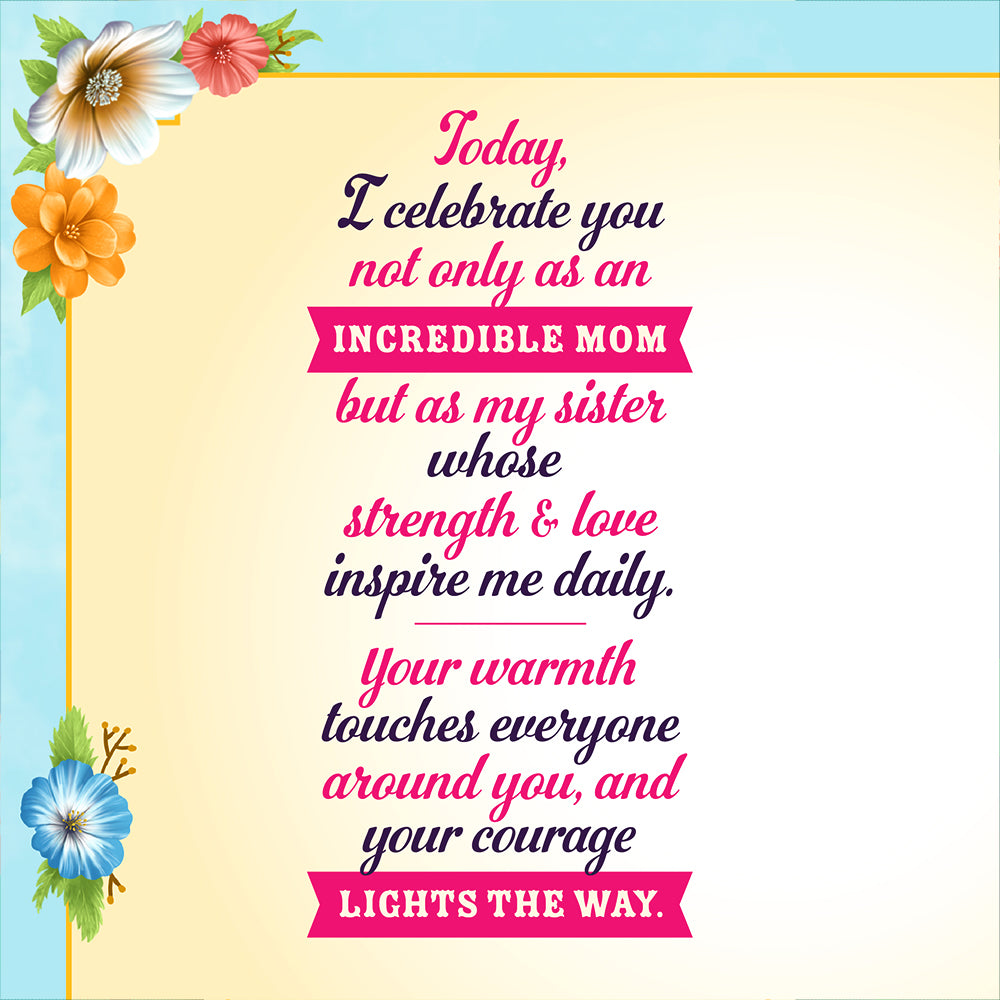 Sister Mother's Day Card