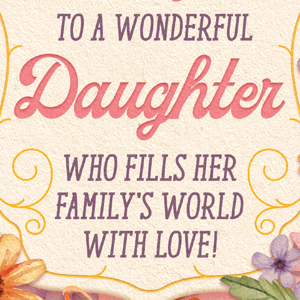 Mother's Day Card For Daughter