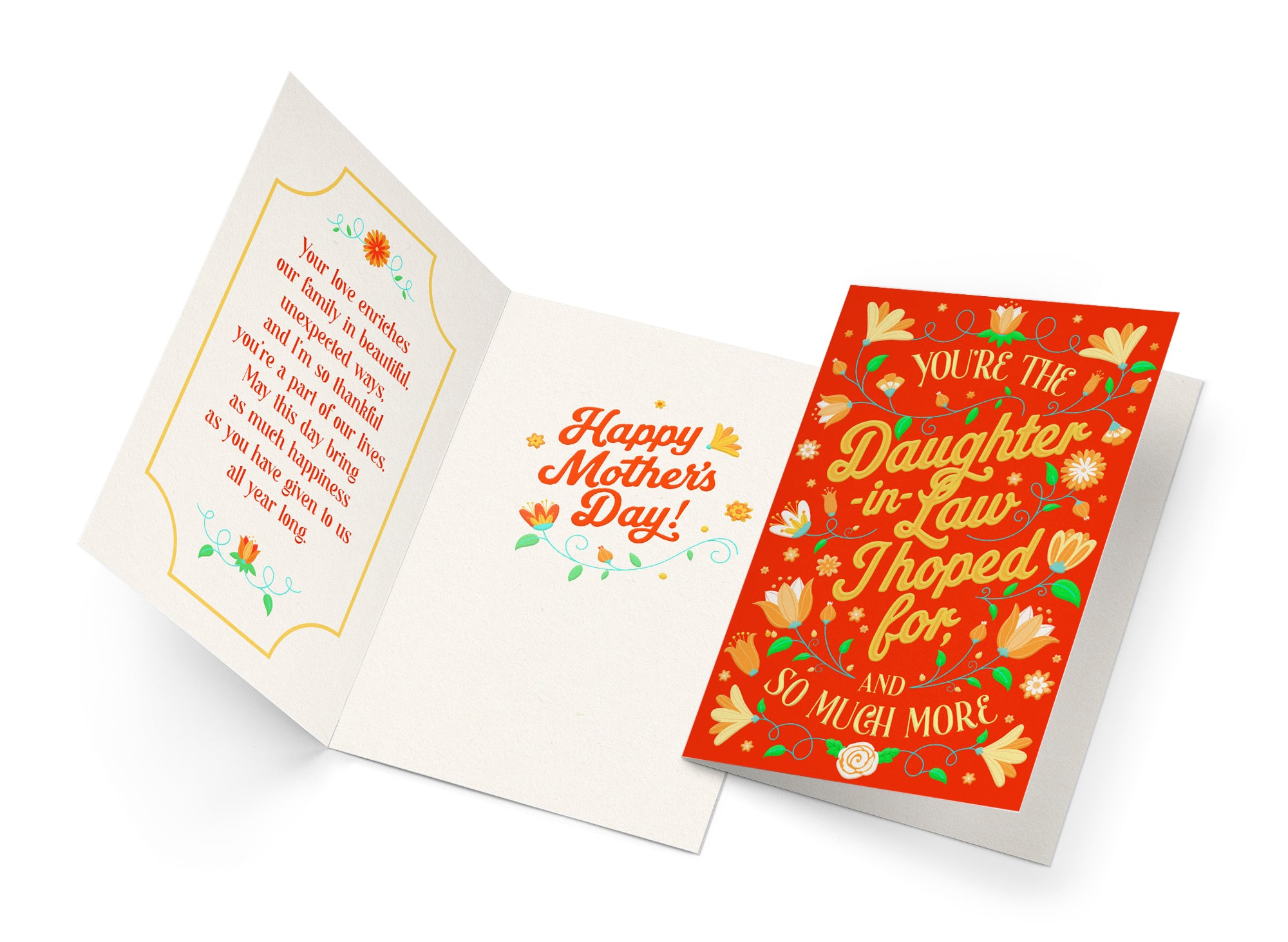 Daughter In Law Mother's Day Card